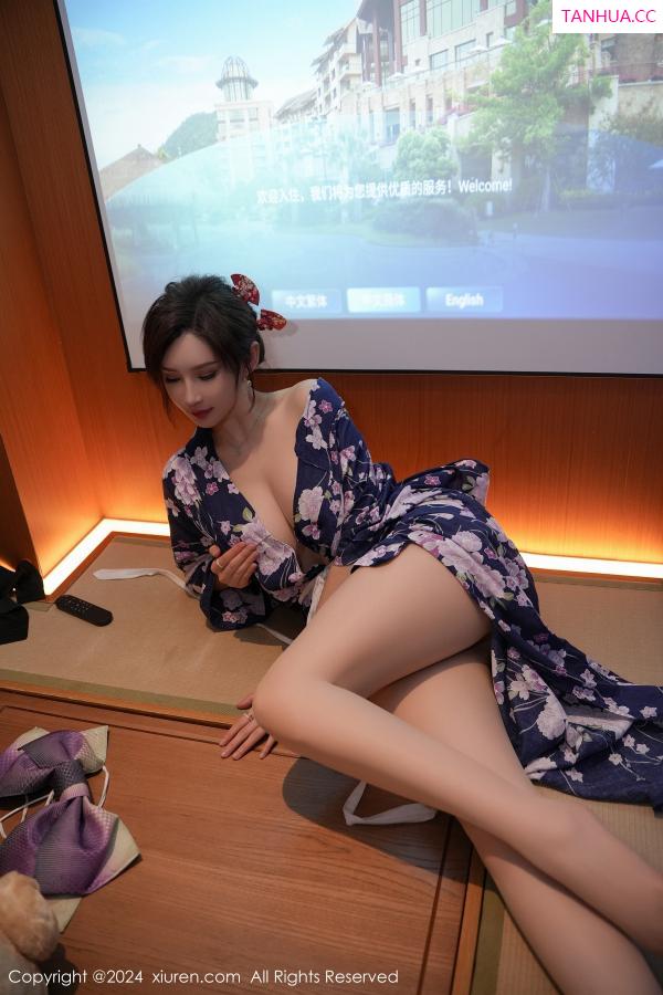 周妍希 奶瓶土肥圆 [XiuRen]高清写真图 2024.01.17 No.7975 Carol周妍希 和服美臀第49张图片